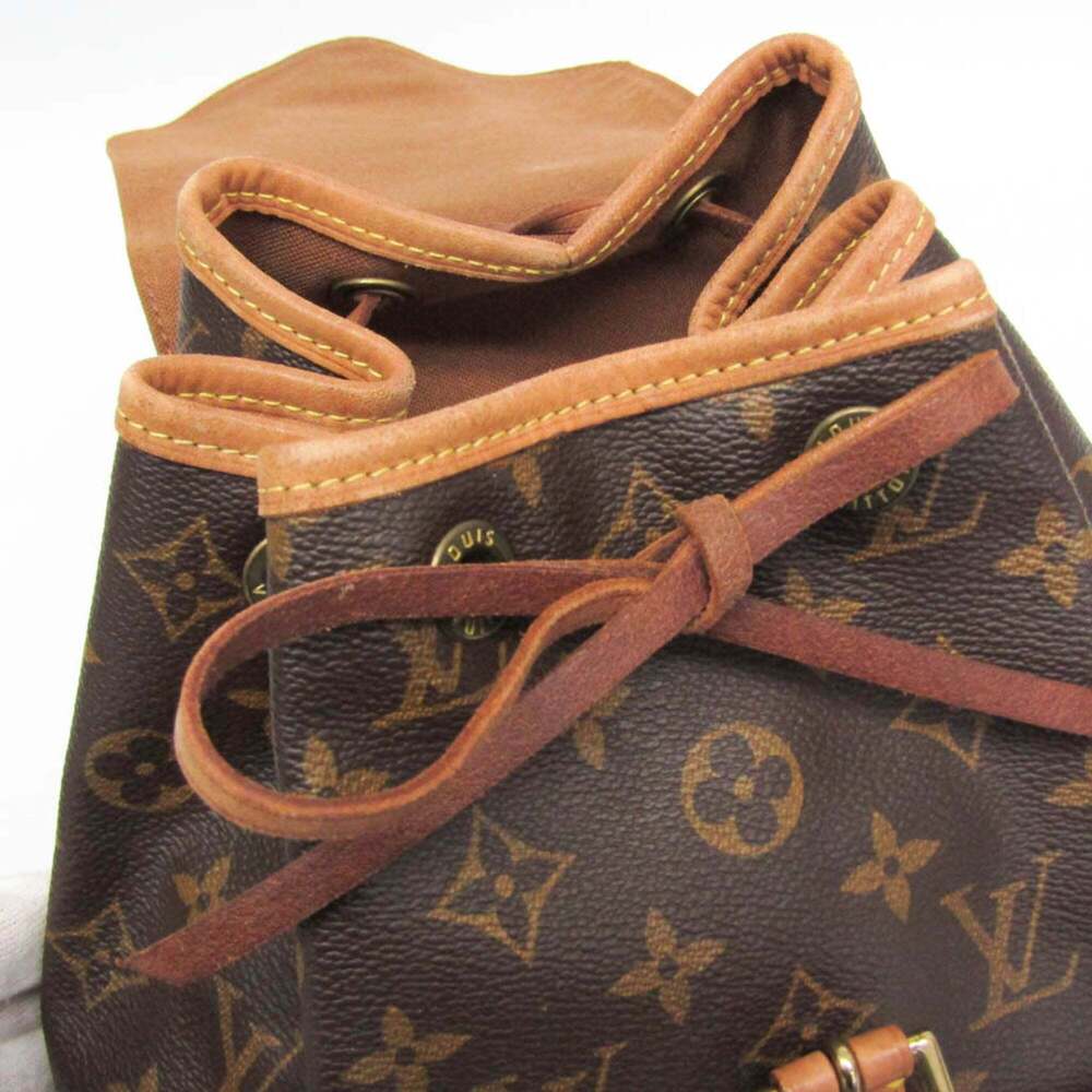 LOUIS VUITTON Brown Monogram Backpack - Picture 11 of 14